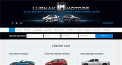 Desktop Screenshot of lusnakmotors.com